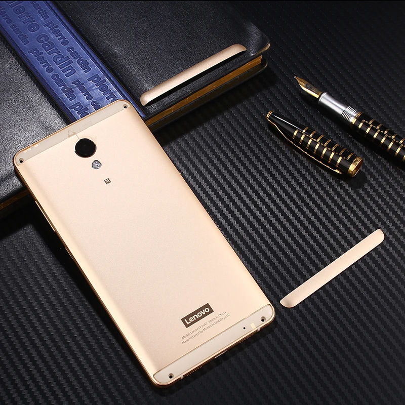 Официальный Оригинальный металлический чехол для Lenovo Vibe P2 P2c72 P2a42 задняя крышка
