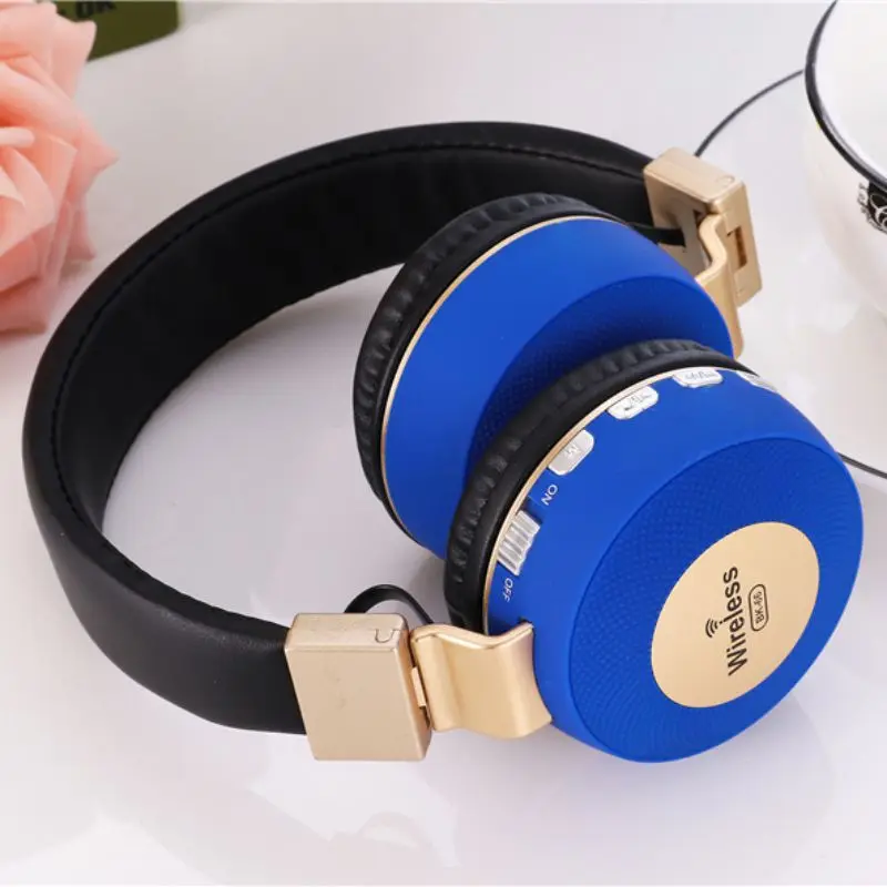 Беспроводные наушники Bluetooth гарнитура с микрофоном TF картой для телефона