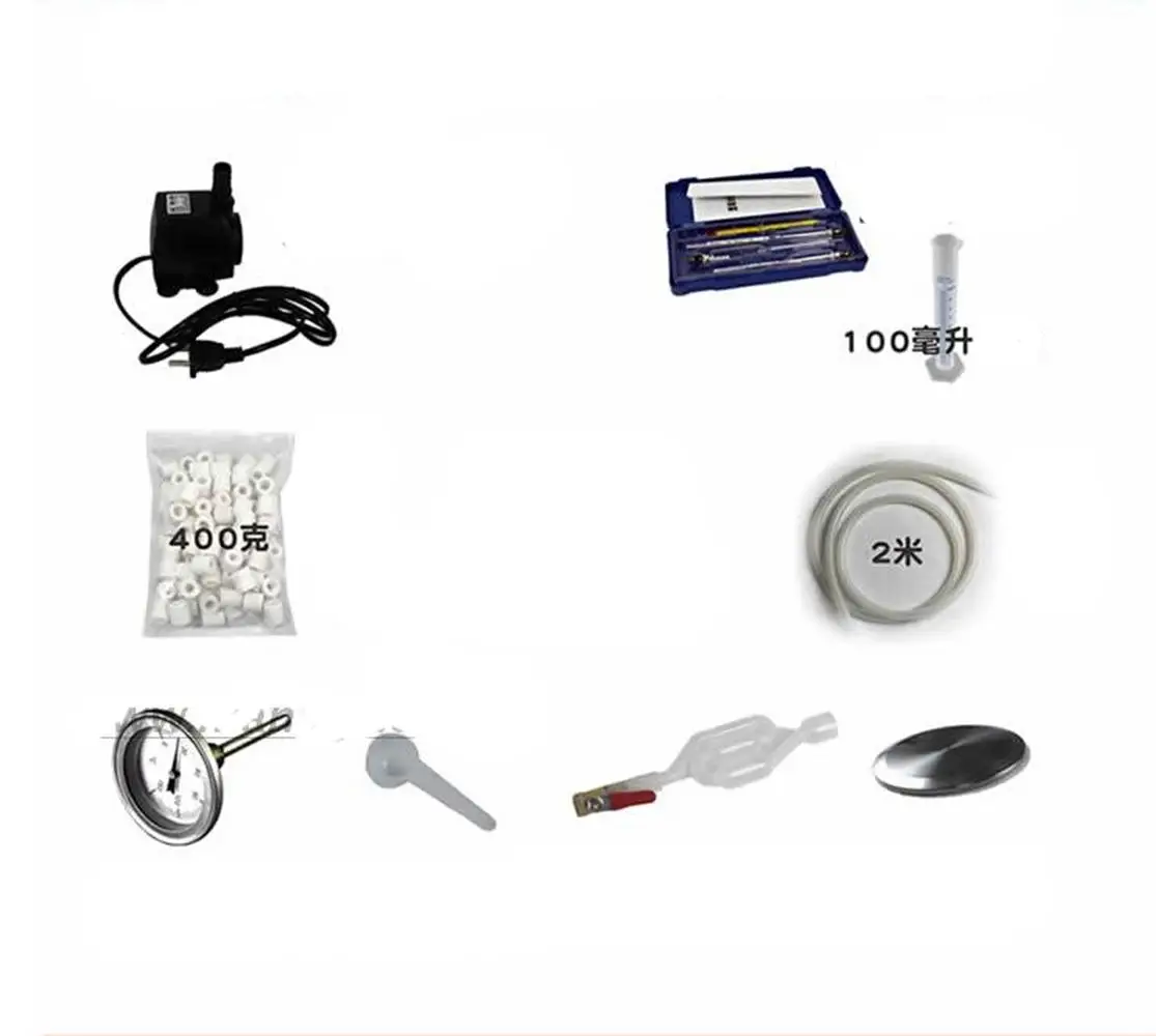 

70L Alcohol Stainless Distiller Home Brew Kit Purifying Wine Making Boiler With Faucet