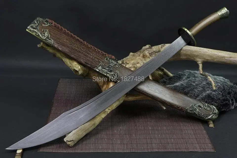 Боевые искусства KUNG FU Broadsword Qi Jiguang меч со стальным острым лезвием|Мечи| |