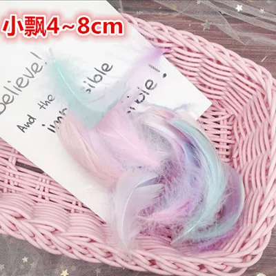 1Pack Sweet Color Turkey Feathers Chicken Plumes Marabou for Carnival Halloween Christmas DIY Craft Decor | Дом и сад