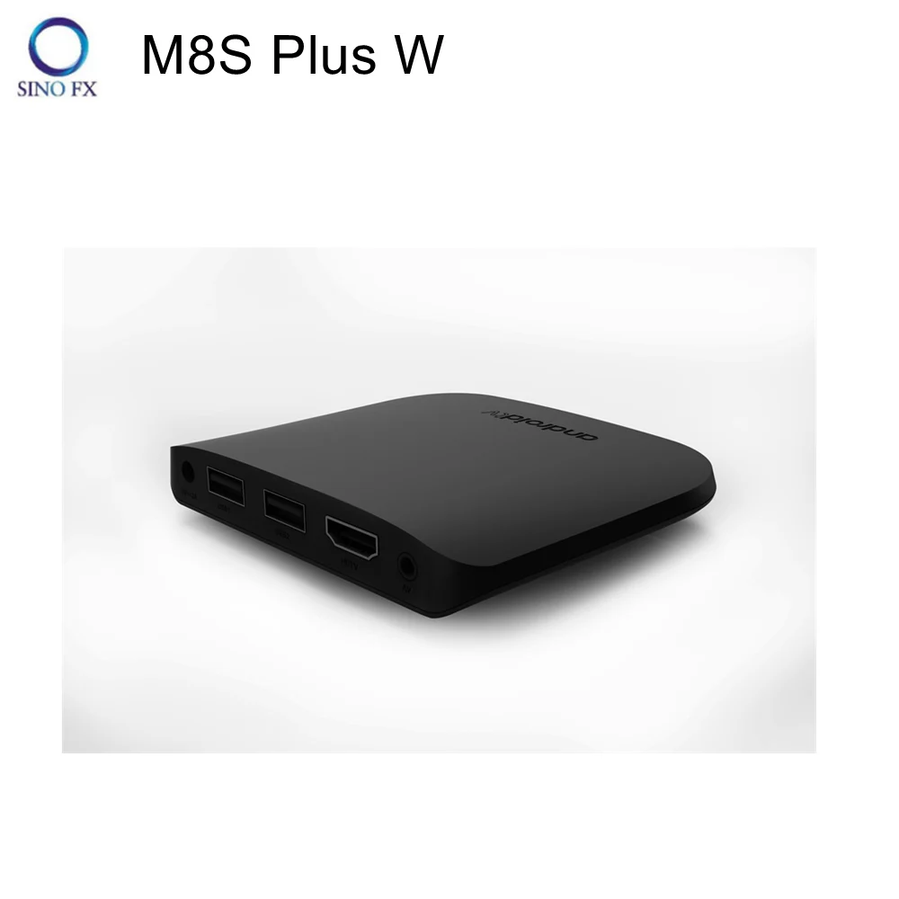 Android TV Box mini M8S Plus W 1G/8G 2G/16G 7 1 четырехъядерный Amlogic 2 4G WiFi 4K smart media player|ТВ-приставки и