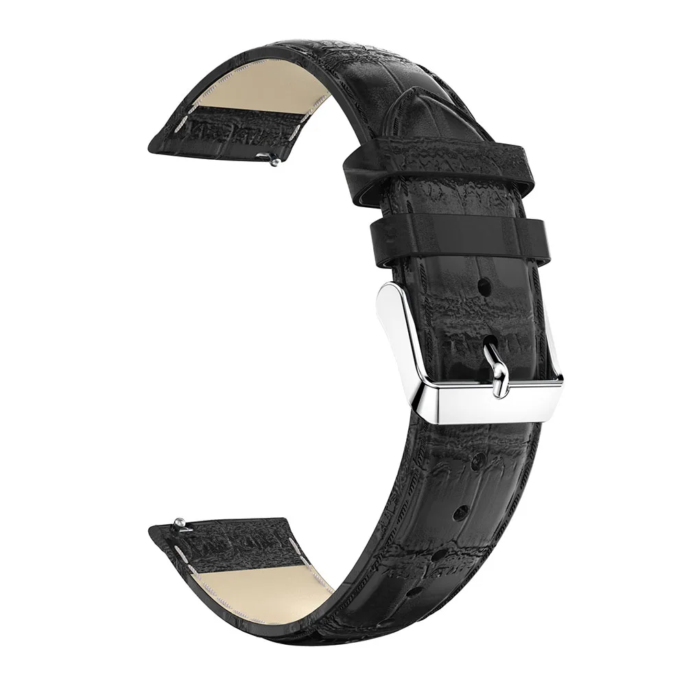 20 мм смарт ремешок для часов для samsung Galaxy Watch Active/Galaxy Watch 42 мм кожаный ремешок сменные ремешки для Шестерни S2
