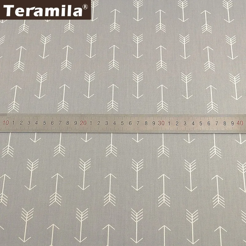 Teramila хлопчатобумажная ткань метров Telas Arrow дизайнерская Ткань DIY шитье штор платье лоскутное одеяло Beedsheet домашний текстиль