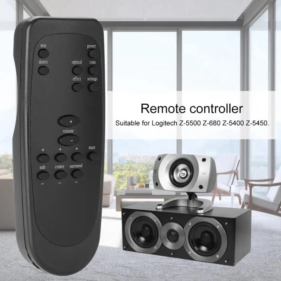 ABS замена компьютера Динамик дистанционного Управление для logitech Z-5500 Z-680 Z-5400 Z-5450