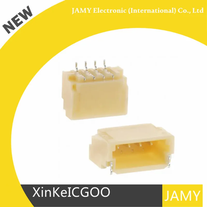 Оригинал 100 шт. SM04B-SRSS-TB(LF)(SN) CONN HEADER SMD R/A 4POS 1 мм | Электроника