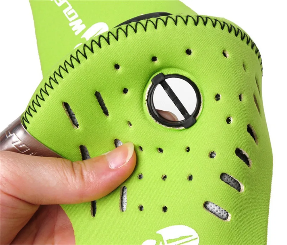 WOSAWE Outdoor Sports Anti-pollution Mouth-muffle Dustproof Bike Bicycle Cycling Face Mask with Filter | Спорт и развлечения