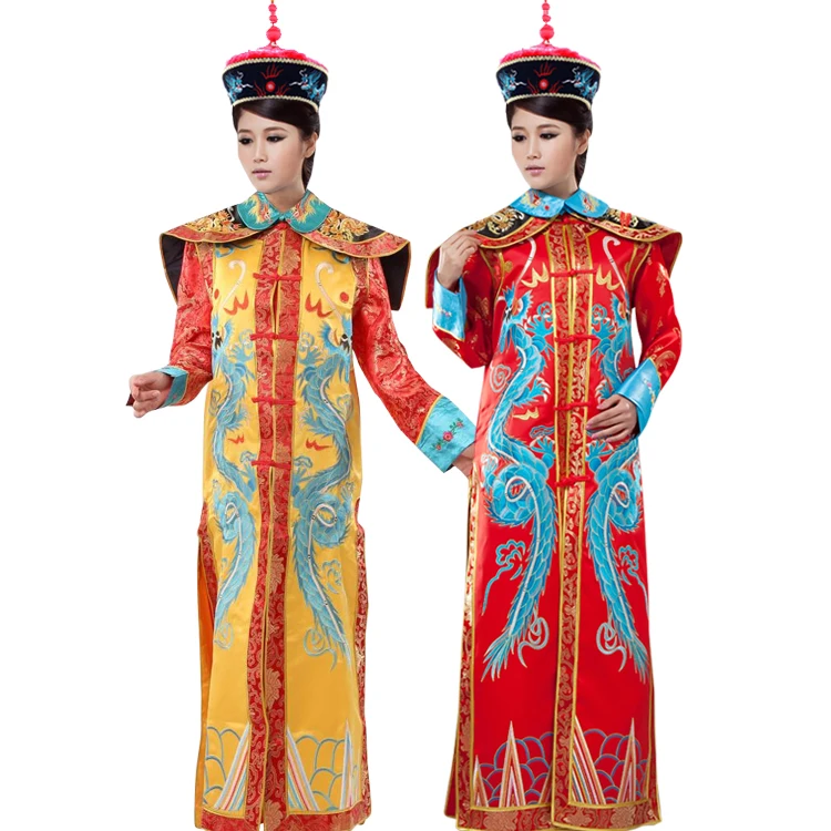 

Костюм в китайском стиле с вышивкой для женщин