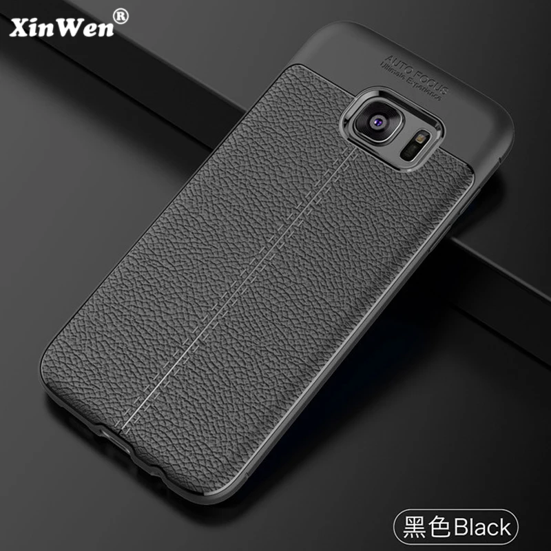 XinWen Роскошный чехол для телефона samsung galaxy s7 s 7 силиконовый на заднюю панель