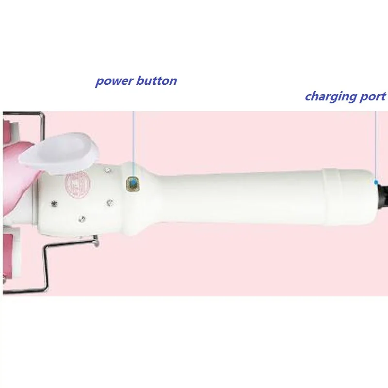 KM 926 профессиональные электрические щипцы для завивки волос керамические 3