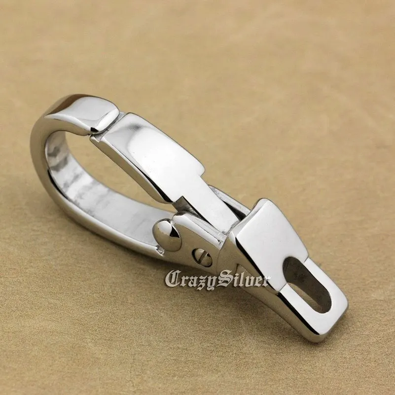 Блестящий серебряный Модный кулон на талию из нержавеющей стали 316L крутой