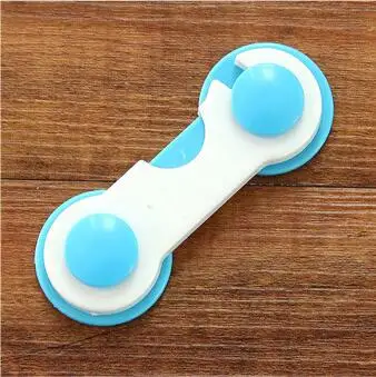 SF003 Blue Защита от детей блокировка дверей для безопасности детей Детская безопасность пластиковый замок для детей Детские замки для ящиков SF003 - Цвет: SF003 Blue