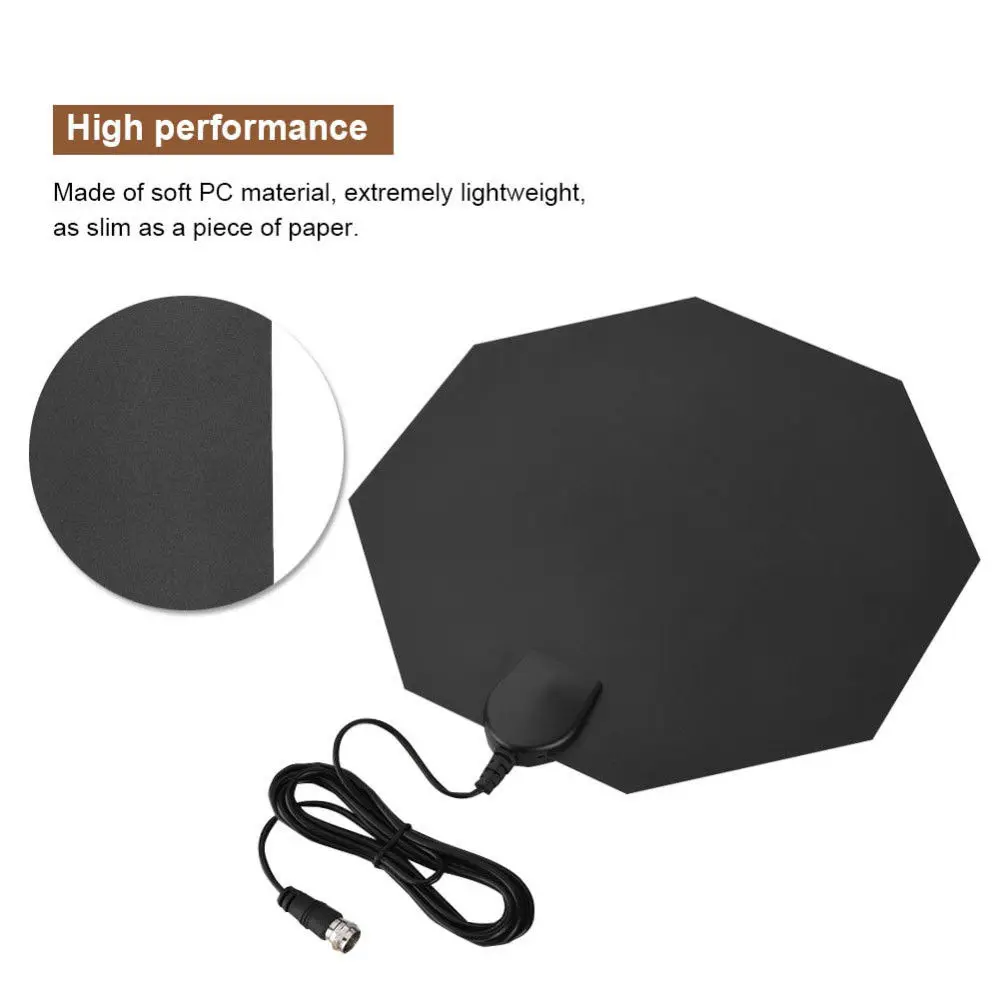 Qiyuntong 200 миля диапазонная антенна ТВ цифровой HD Skywire 4 K Antena Внутренний HDTV 1080