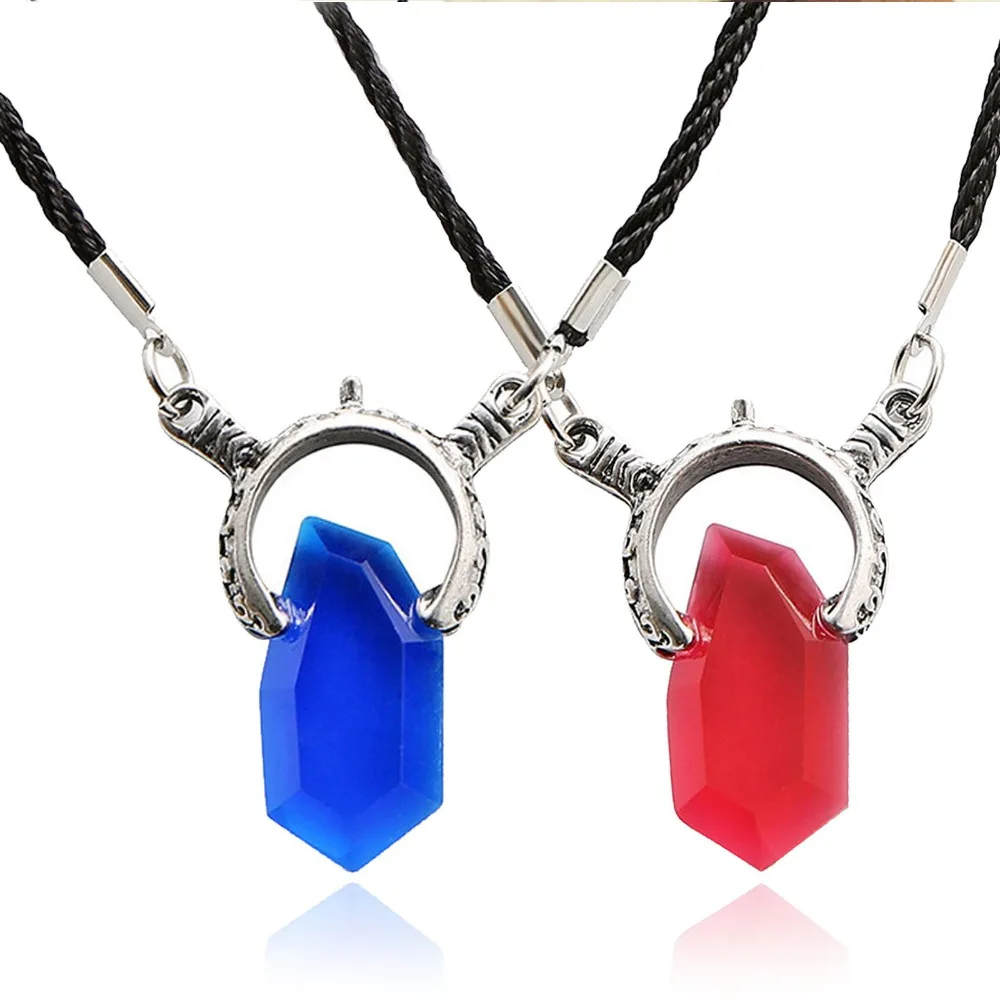 DMC Devil May Cry Данте Вергилий акриловая смола кристалл кулон Цепочки и ожерелья цепь |