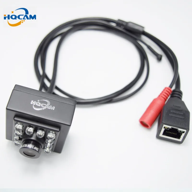 HQCAM 720 P Мини ИК 940nm светодиоды 1.0MP Onvif Cctv ИК Мини ip-камера микрофон аудио камера HI3518E ИК Ночное Видение Ip камера