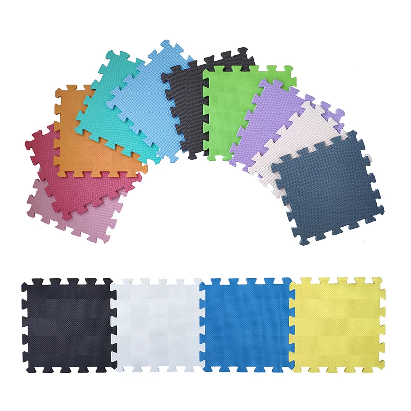 

JCC 6/9/12/15/25pcs Baby EVA Foam Puzzle Play Mat /kids Rugs carpet Interlocking Exercise Floor for children Tiles 30*30*1cm