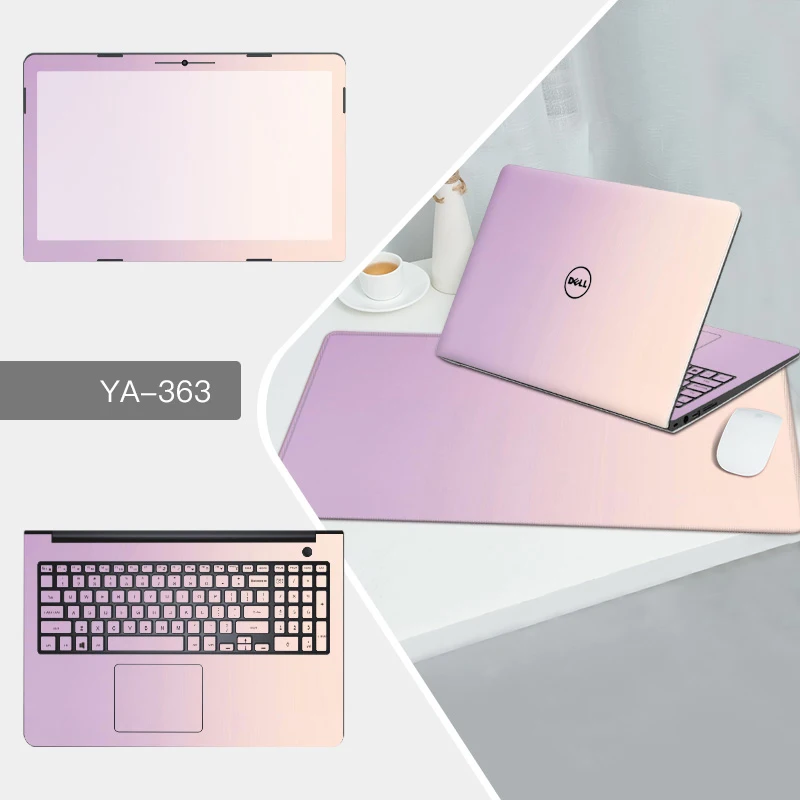 Ноутбук стикеры мышь Pad наборы для ухода за кожей кожи Dell xps 15 9550/11 3162/17 5759/xps