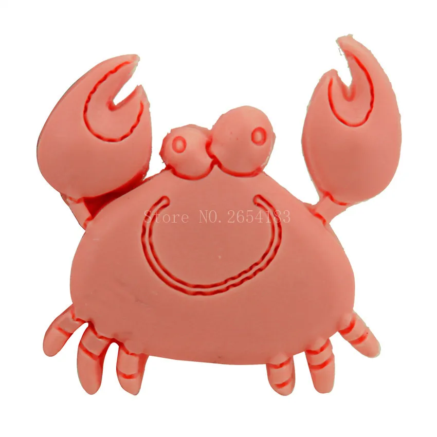 Силиконовое мыло с милым животным крабом 3D форма для торта капкейков желе