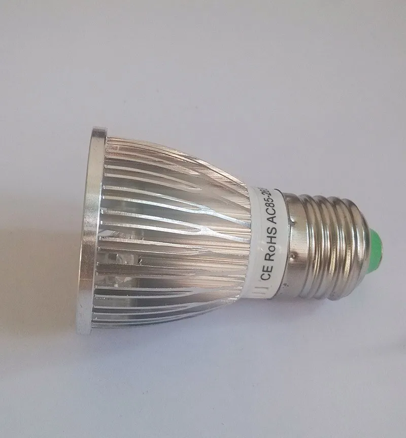 Полный спектр 10 Вт Светодиодный светильник для выращивания, AC85-265V E27 3 красный и 2 синий для рассады растений для роста цветения