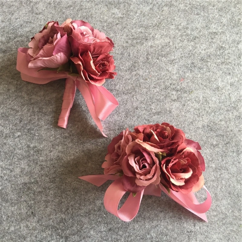 WeddingBobDIY бутоньерка Goom бутоньерка с пуговицами свадебная бутоньерка на запястье ручной цветок свадебный цветок мужской костюм вечерние украшения