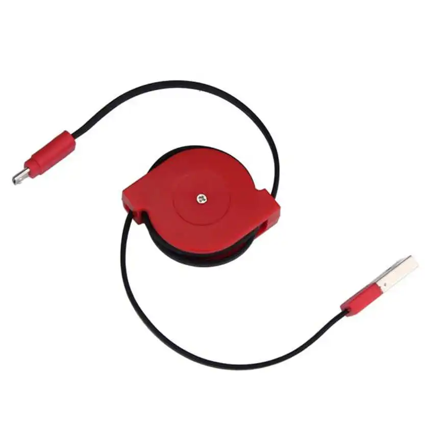 Del много цветов 90 см V8 USB эластичное зарядное устройство Micro кабель для зарядки