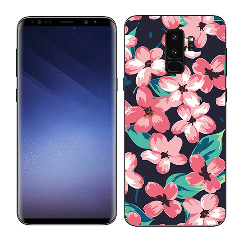 Чехлы для телефонов Samsung Galaxy S9 Plus 6 2 дюйма красивые окрашенные чехлы из ТПУ мягкие