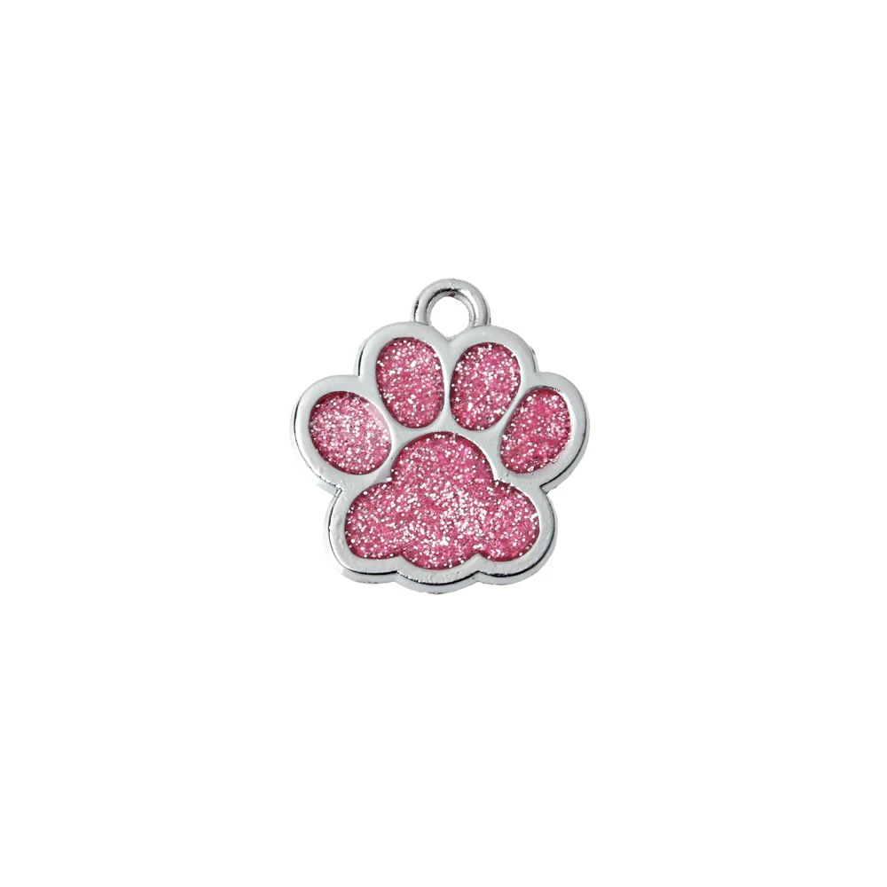 50pcs wholesale pet dog cat puppy id blank tags rhinestone alloy name address phone tags dog collar accessories pet supplies free global shipping