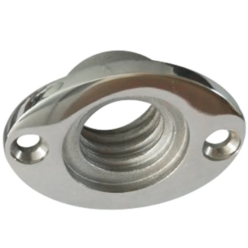 

Marine Boat Surface Polishing Oval Garboard Drain Plug Fits Hole Screw Thread Corrosion Resistant 316 Stainless Steel