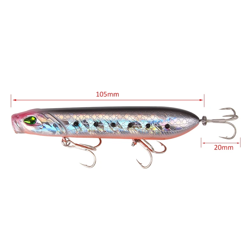SEAPESCA Topwater приманка-карандаш жесткая рыболовная приманка 105 мм 18 г плавающая Isca