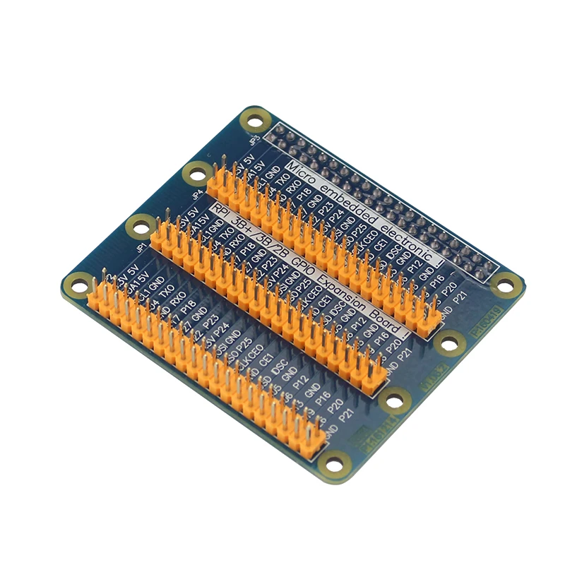 Плата-удлинитель Raspberry Pi 4 Model B адаптер 3x40 Pin GPIO с 1 на 3 модуля для Orange 4B/3B +/3B |