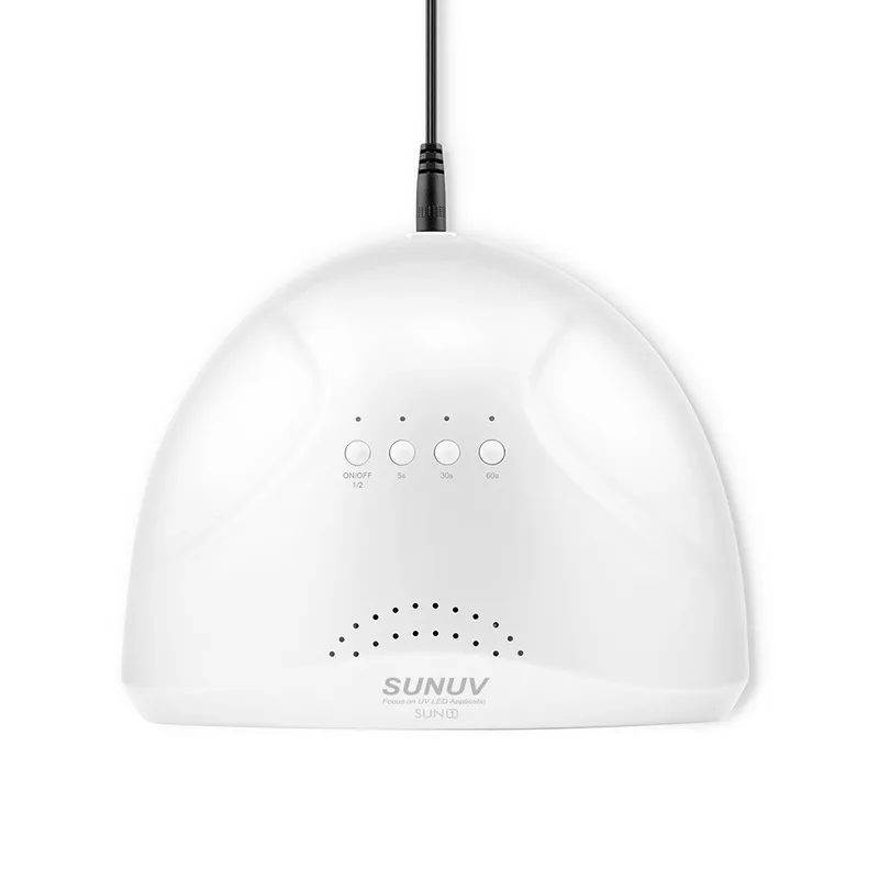 SUNUV Светодиодный УФ-светильник SUNone 48 Вт Сушилка для ногтей с автоматическим датчиком лампа для маникюра аппарат для отверждения всех гель-лаков 3 таймера инструменты для дизайна ногтей