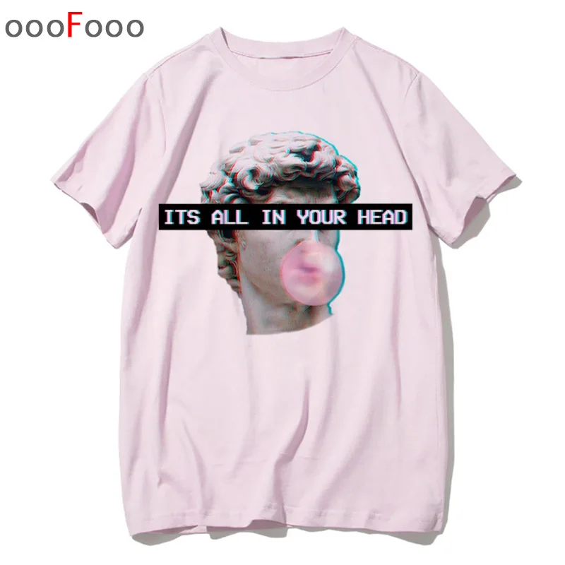 Футболка vaporwave модная Ретро футболка с японским аниме грустной девушкой для