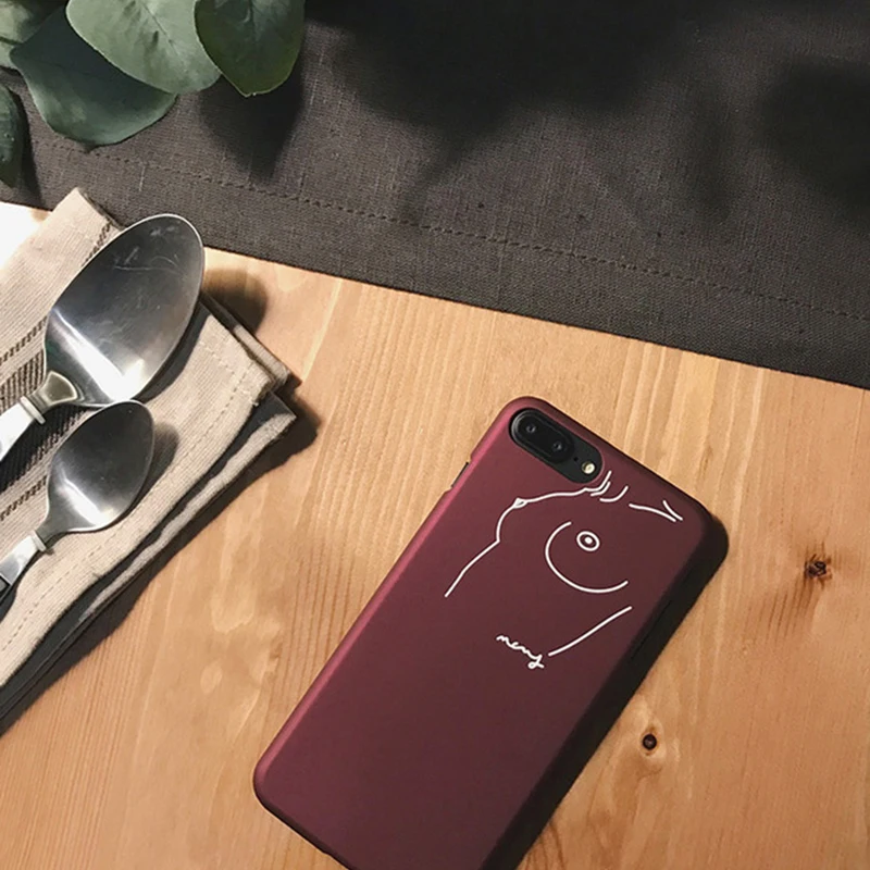 Ретро-чехол для телефона iPhone 6 6S 7 8 Plus Матовый Жесткий Чехол X XS MAX XR чехлы телефонов