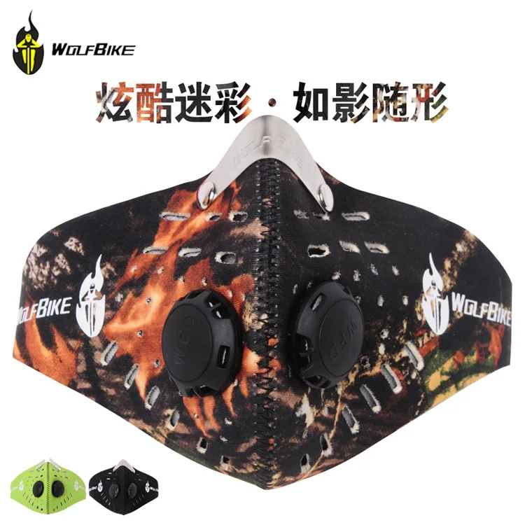 Маска для велоспорта WOSAWE защищенная от загрязнений с фильтром | Спорт и