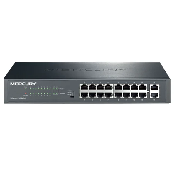 Max. PoE 189 Вт 16 портов s POE коммутатор с портами питание к ip камере беспроводной ap