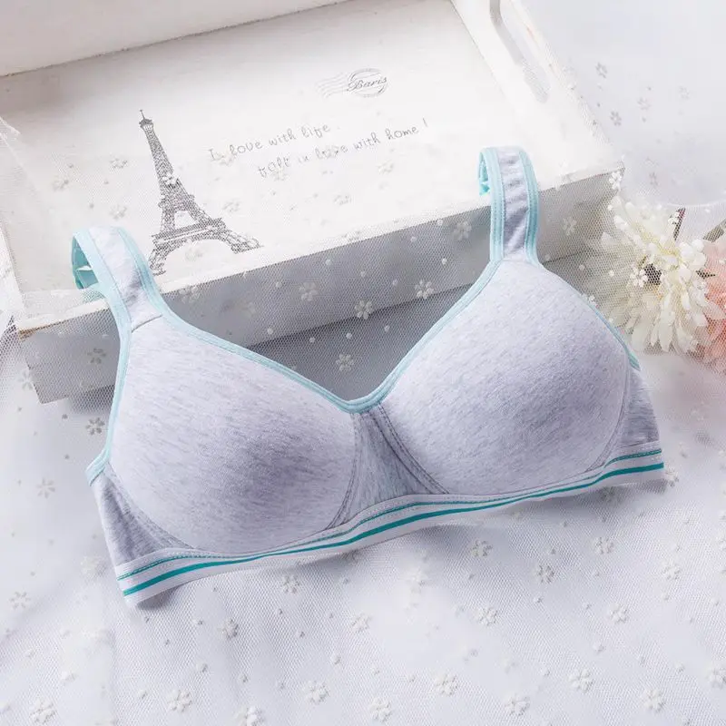 Comfortable Thin Underwear Push up Adjustable Lingerie For Teenagers Children Bralette | Женская одежда