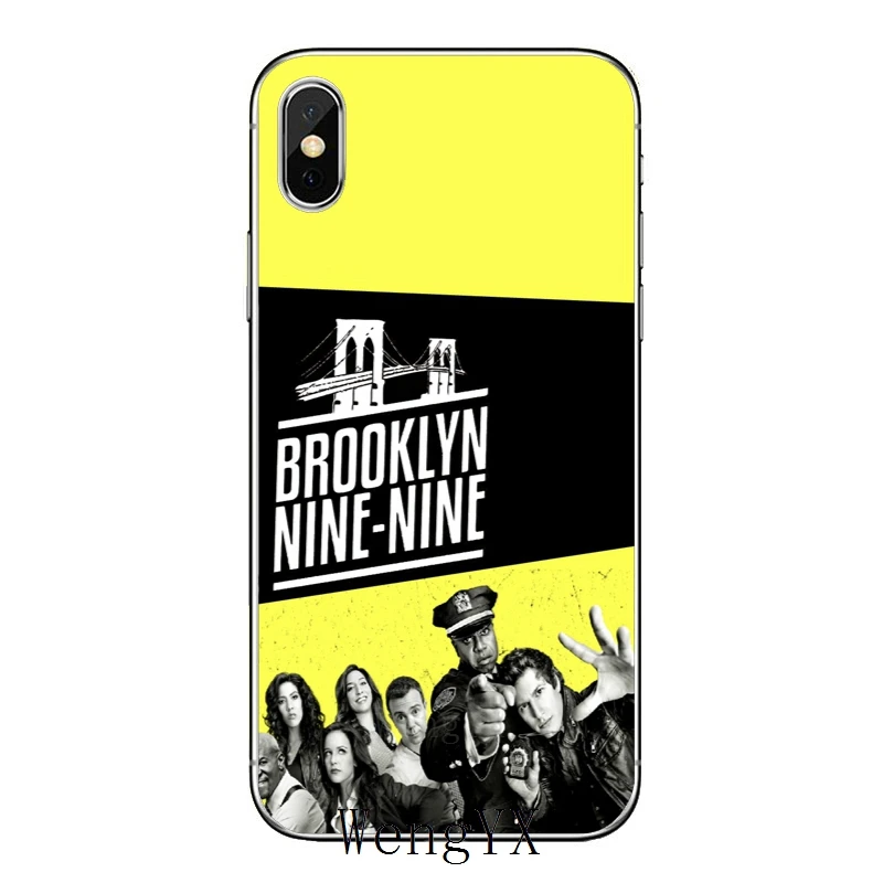 Бруклин 99 девять крутой тонкий, из ТПУ, мягкий чехол для телефона Apple iPhone X XR XS Max 8 7 6s 6 plus SE 5S 5c 5 4S 4 - Цвет: Nine-fashion-A-09