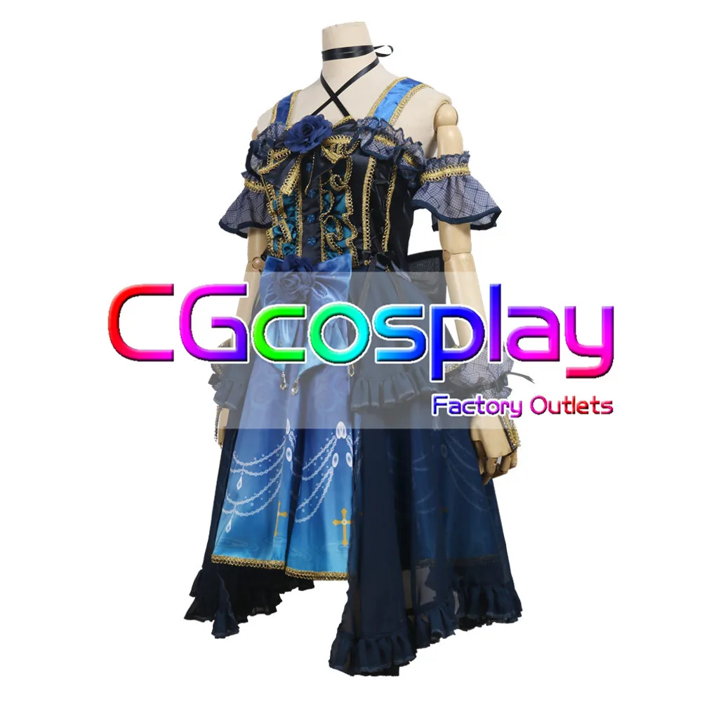 Cgcos Экспресс Bang Dream! Roselia 4th один единство Ako udagawa форма аниме игры Косплэй костюм на