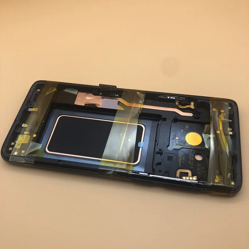 5,8 '' дисплей для samsung Galaxy S9 G960 G9600 lcd рамка сенсорный экран дигитайзер Galaxy S9+ s9 plus G965 G9650 6,3''