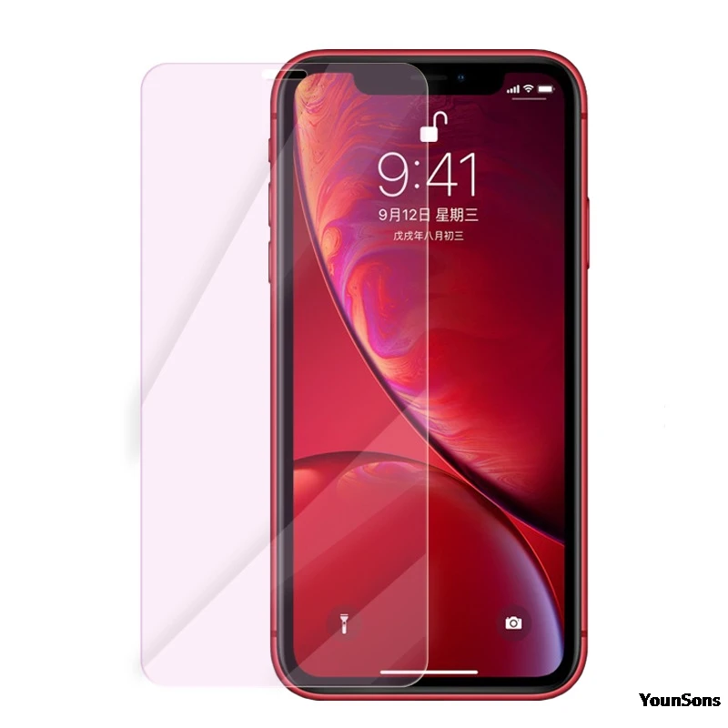 0 26 мм анти синяя закаленная стеклянная пленка для iPhone X XR XS Max защита экрана стекло