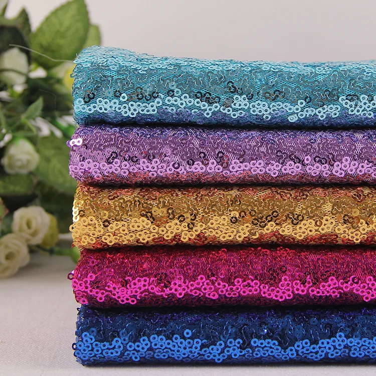 

3mm high density of the star sequins Sparkly Embroidered sequins fabric for Wedding/Event/Party comsume Decor diy craft