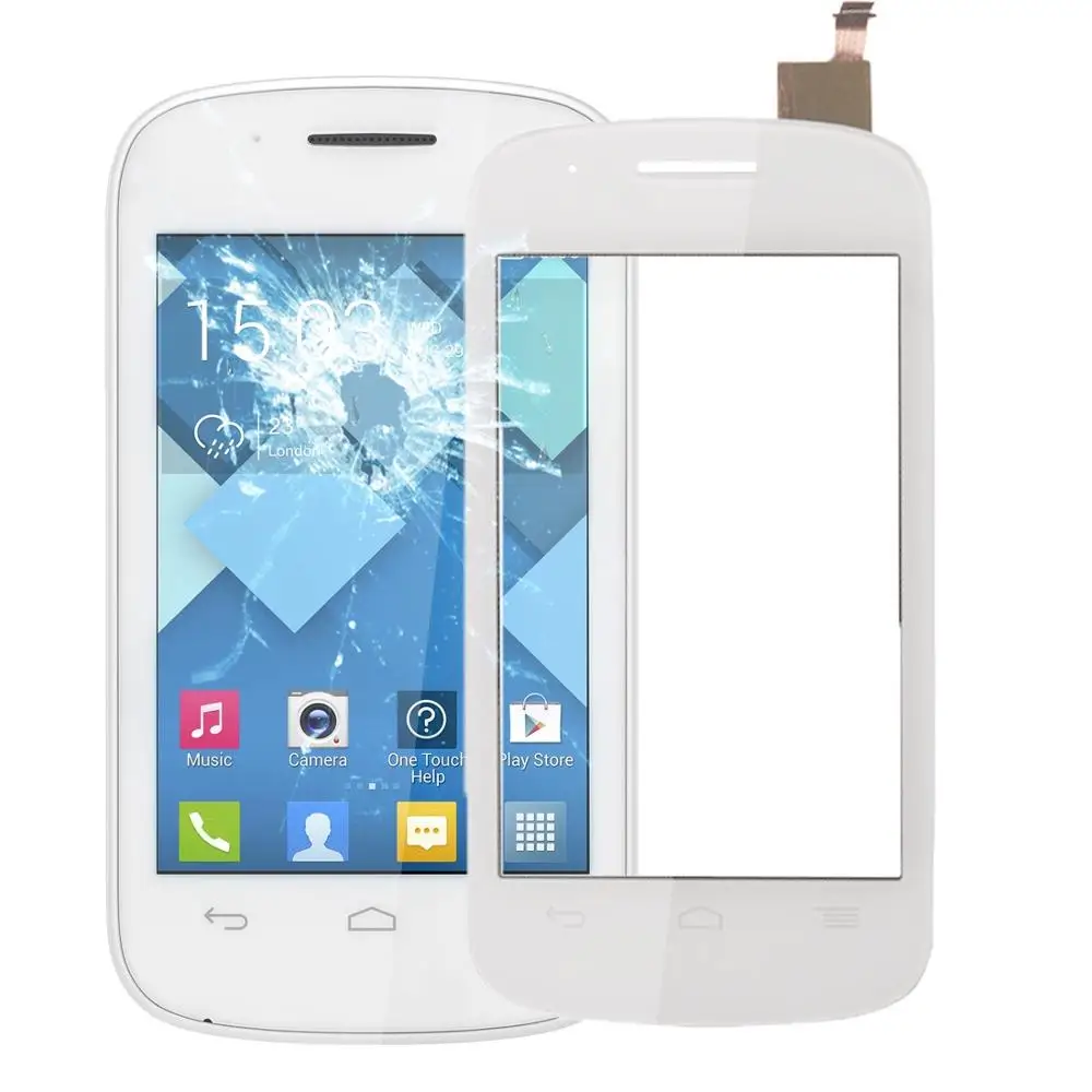 Сенсорный экран для Alcatel OneTouch Pop C1 / 4015 сенсорный дигитайзер сенсорная линза