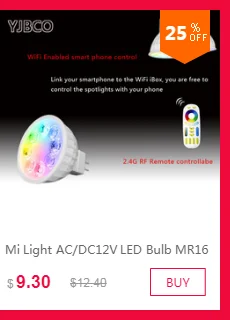 Mi светильник, умный Ночной светильник, Wifi iBox1, светодиодный контроллер, диммер, настольная лампа, Приложение iOS, Android, пульт дистанционного управления, RGB светодиодный светильник, коробка DC5V