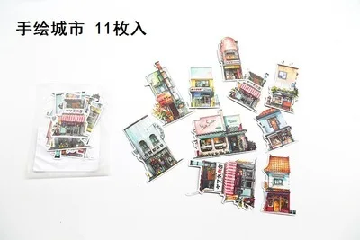 shouhuichengshi Наклейки с милыми рисунками животных креативный альбом для рисования украшения DIY Bullet Journal стикер Kawaii аксессуары студенческие канцелярские принадлежности - Цвет: shouhuichengshi