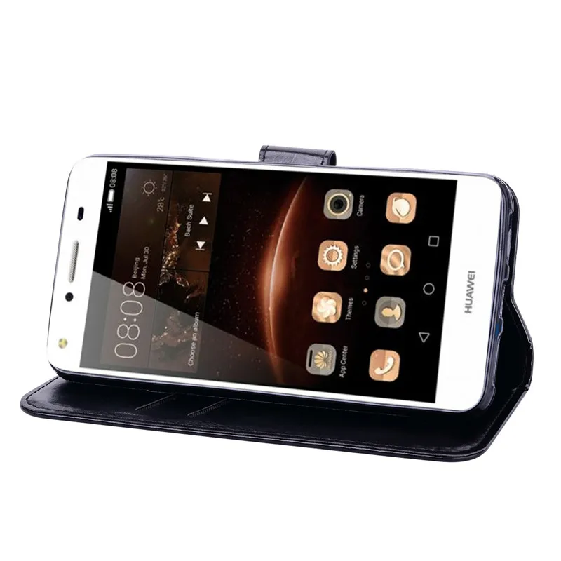 Для Huawei Honor 5A чехол LYO-L21 кожаный бумажник флип для телефона Y5 II 2 CUN-U29 CUN-L21-визитница