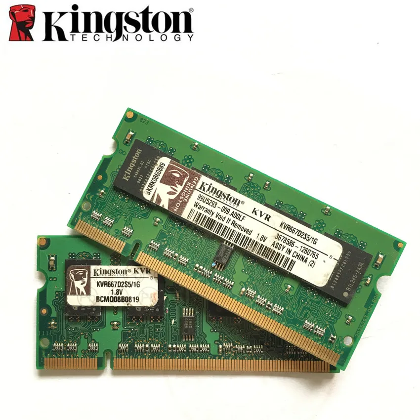Оперативная память для ноутбука Kingston 1 ГБ 2 Гб 667 МГц SODIMM DDR2 МГц|sodimm ddr2|laptop memoryddr2 laptop