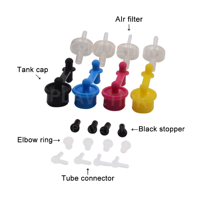 

Plavetink Diy Ciss Ink Tank For Canon Pixma MX378 MX394 MX434 MX474 MX514 MX524 MX534 Printer Cartridge Ink Supply System Kit