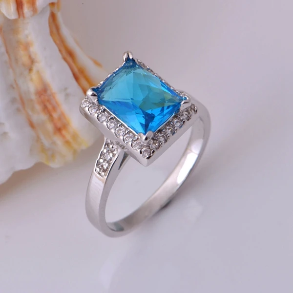 Luxury Cristales Fantasy Women's Tops Fashionable Band Ring Jewelry Accessories Finger Vintage Rings for Girls Zirkon J073 | Украшения