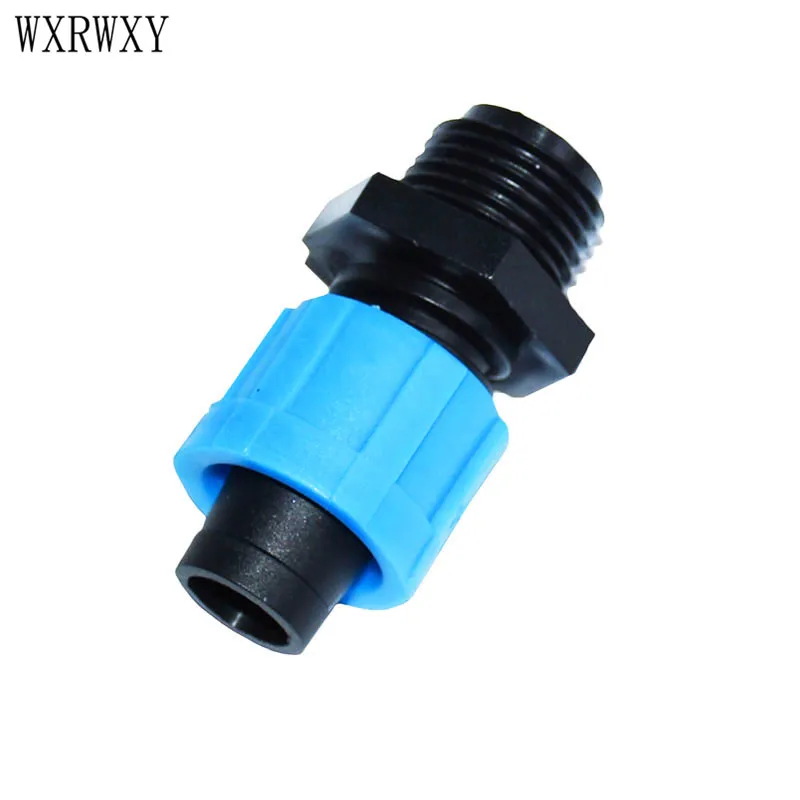 Wxrwxy садовая капельная лента с наружными разъемами G1/2 до 1/4 &quot16 мм адаптер 5/8