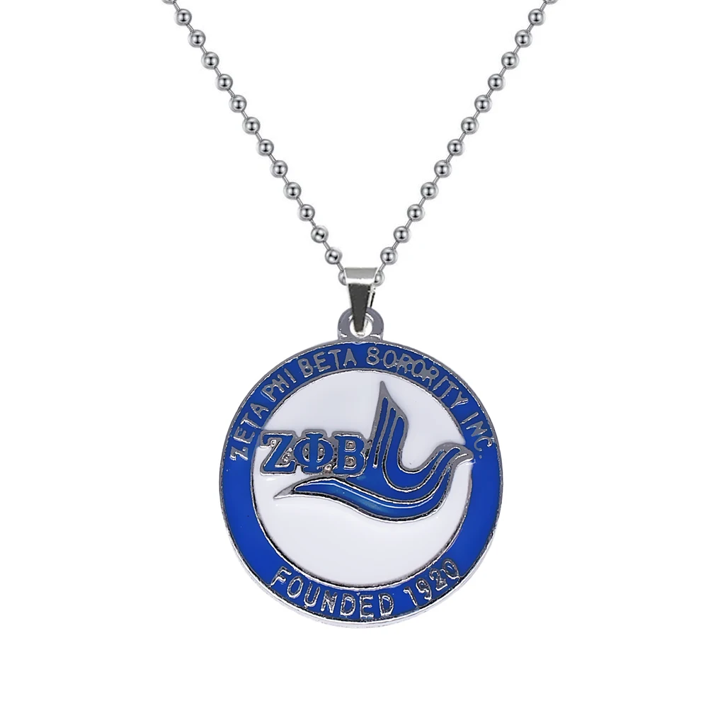 Популярные эмалированные металлические греческие буквы общества ZETA PHI BETA sorority